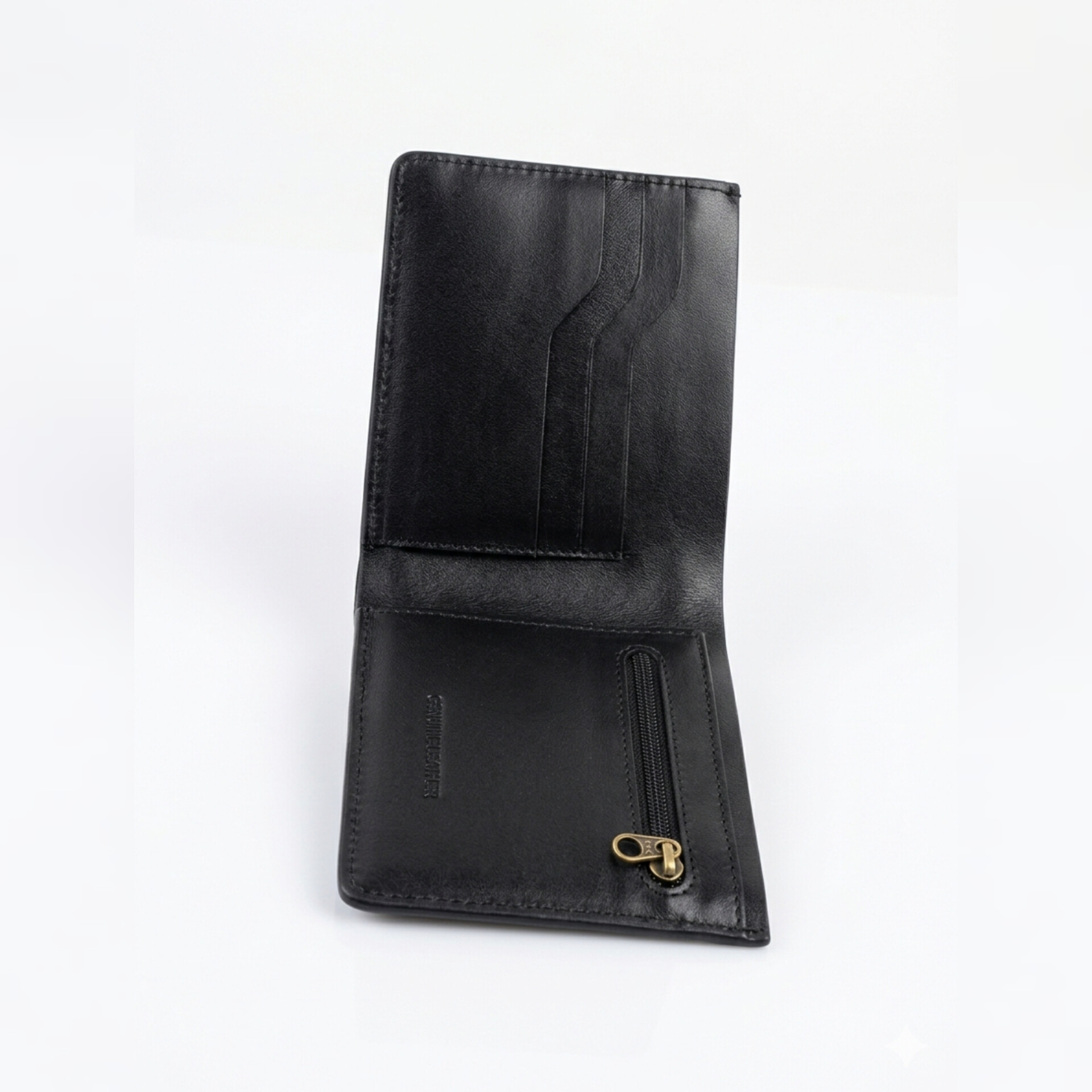 Original Leather Short wallet - Image 3